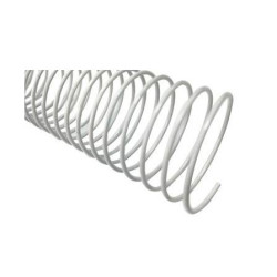 (ESP935306) GBC ESPIRAL METÁLICA PASO 5:1 6MM A4 BLANCO C/100