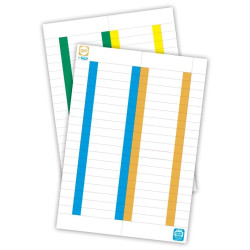 (400022782) GIO ETIQUETAS PARA VISORES CARPETAS COLGANTES 8