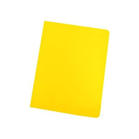 (400040484) GIO SUBCARPETA SIMPLE CARTULINA AMARILLO INTENSO A4  250GR -50U-