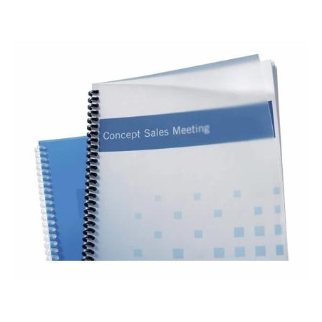 (IB386848) GBC TAPAS ENCUADERNACIÓN POLYCLEARVIEW A4 PP 300 MICRAS TRANSPARENTE MATE PAQUETE 100 UD