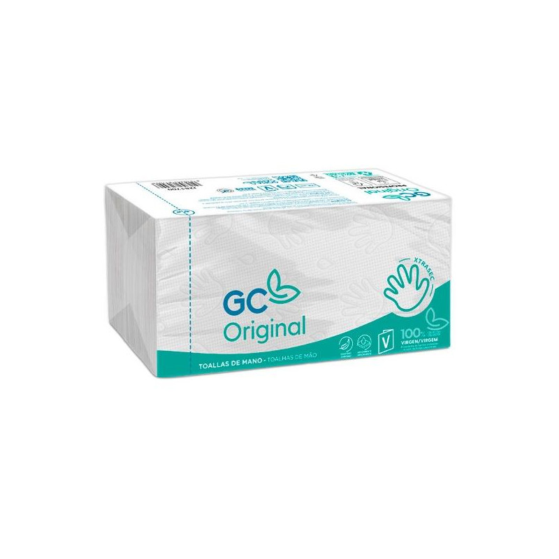 (J281700) GC TOALLAS MANO 2C XTRASEC PST 196UD C3920 PLEGADAS V BLANCO