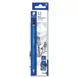 (100-3B) STAEDTLER LÁPIZ DE GRAFITO LUMOGRAPH 100-3B CAJA 12 UD