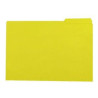 (400040693) GIO SUBCARPETA CON PESTAÑA LATERAL IZQUIERDA FOLIO CARTULINA 250GR AMARILLO INTENSO -50U-