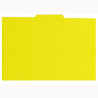(400040696) GIO SUBCARPETA CON PESTAÑA CENTRAL FOLIO CARTULINA 250GR AMARILLO INTENSO -50U-