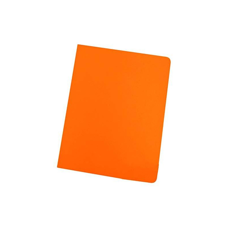 (400040653) GIO SUBCARPETA SIMPLE CARTULINA NARANJA INTENSO FOLIO 250GR -50U-