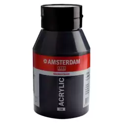 (17717352) TALENS AMSTERDAM STANDARD SERIES COLORES ACRÍLICOS BOTE 1000ML NEGRO ÓXIDO