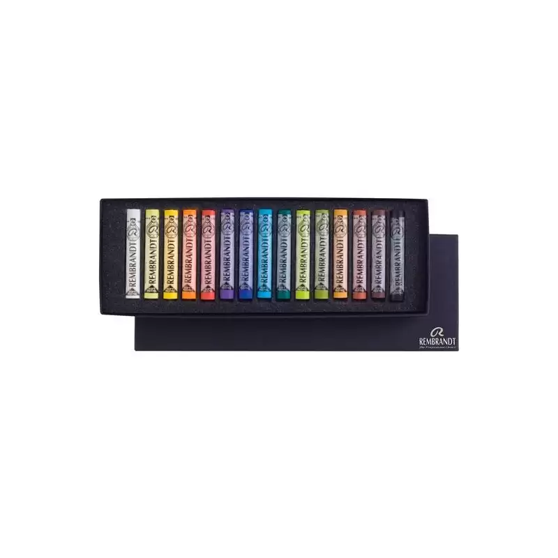 (31823017) TALENS TIZAS REMBRANDT SELECCIÓN GENERAL 300C15 COLORES PASTELES SUAVES SET BÁSICO 15 UD
