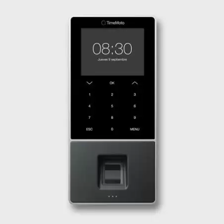 (125-0636) TIMEMOTO CONTROLADORES PRESENCIALES - RECONOCIMIENTO DE HUELLA DACTILAR TARJETA O LLAVE RFID