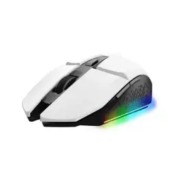 (25069) TRUST RATÓN GAMING FELOX GXT WIRELESS 800-4000DPI 6 BOTONES PROGRAMABLES ILUMINACIÓN LED RGB BLANCO