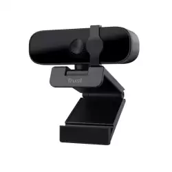 (25548) TRUST WEBCAM TANOR FULL HD MICROFONO NEGRA