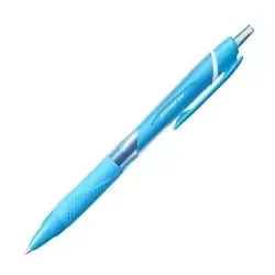 (148551000) UNIBALL ROLLERBALL JETSTREAM COLORES SXN-150C-07 RETRÁCTIL 0.7MM AZUL CLARO CAJA 10 UD