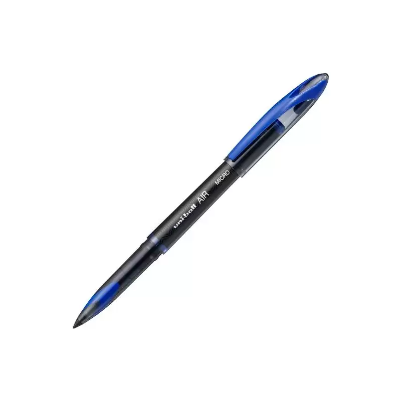 (190488000) UNIBALL ROLLERBALL AIR MICRO UBA-188-M 0.5MM AZUL CAJA 12 UD