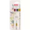 (302422265) UNIBALL EMOTT ROTULADORES DE ESCRITURA Y DIBUJO COLORES RETRO ESTUCHE 5 UD