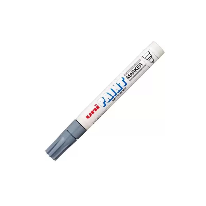 (545608000) UNIBALL MARCADOR PERMANENTE PAINT MARKER PX-20(L) GRIS