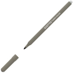 (F485025) GIOTTO ROTULADORES TURBO COLOR GRIS CAJA 12 UD