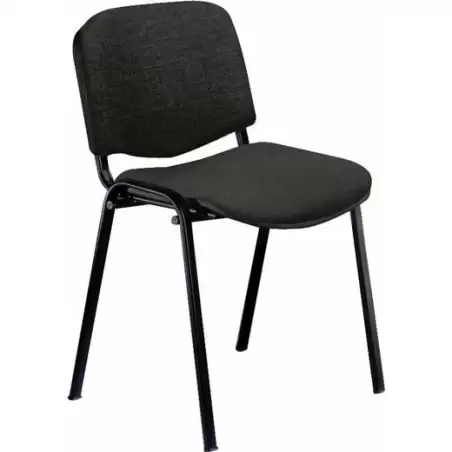 (D5S/EN) UNISIT SILLA CONFIDENTE DADO TAPIZADA NEGRA