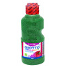 (F53120500) GIOTTO TÉMPERA GLITTER VERDE BOTELLA 250 ML
