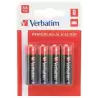 (49921) VERBATIM PILAS ALCALINAS AA - LR06 - PACK 4 UDS