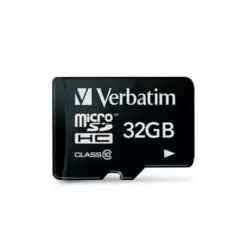 (44013) VERBATIM MICRO SDHC 32GB CLASE 10