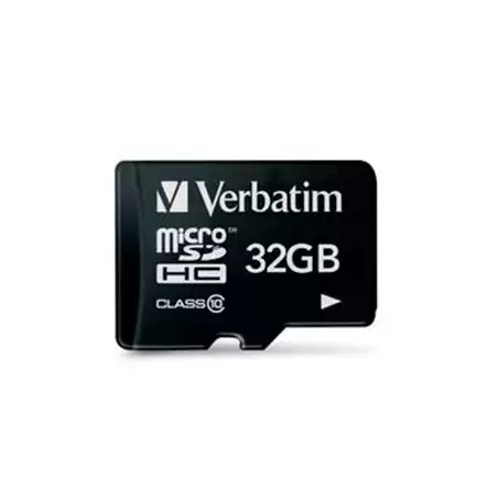 (44013) VERBATIM MICRO SDHC 32GB CLASE 10