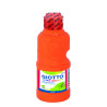 (F53110300) GIOTTO TÉMPERA FLUO NARANJA BOTELLA 250 ML