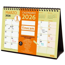 (787200126) FINOCAM CALENDARIO DE SOBREMESA PARA ESCRIBIR S-210X150MM MV GRAFIK 2026