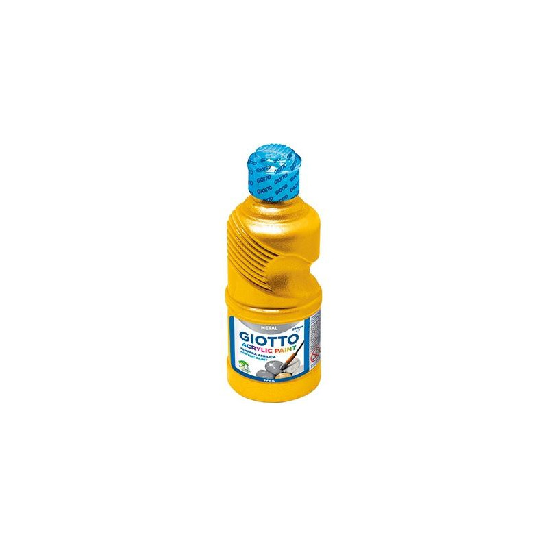 (F53380000) GIOTTO TÉMPERA ACRÍLICA ORO BOTELLA 250ML