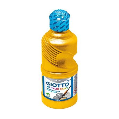 (F53380000) GIOTTO TÉMPERA ACRÍLICA ORO BOTELLA 250ML