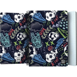 (16502217) GRAFOPLÁS CUADERNO ESPIRAL FOLIO 80H 4X4MM 90GR TAPA PP BITS&BOBS MATCH