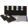 (39452010) GRAFOPLÁS CARPETA 20 FUNDAS ESPIRAL A4 EXTRAÍBLES CALIDAD EXTRA 5 SEPARADORES PP TRANSLÚCIDO RÍGIDO IN & OUT NEGRO