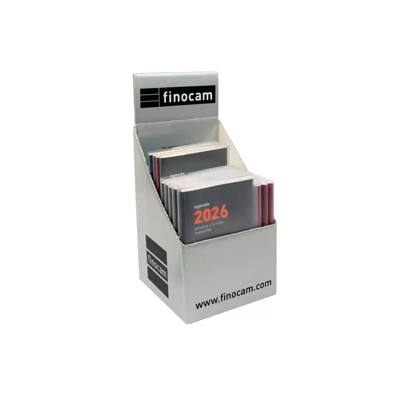 (331180126) FINOCAM AGENDA PLANA MIN/COC CAJA EXPOSITOR 12 UD 2026
