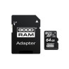 (M1AA-0640R12) GOODRAM TARJETA DE MEMORIA MICRO SDXC UHS-I 64GB C10 R100 C/ADAPTADOR