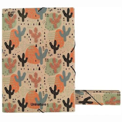 (91273603) GRAFOPLÁS CAJA DE PROYECTOS 5CM FORRADA UNINATURE CACTUS