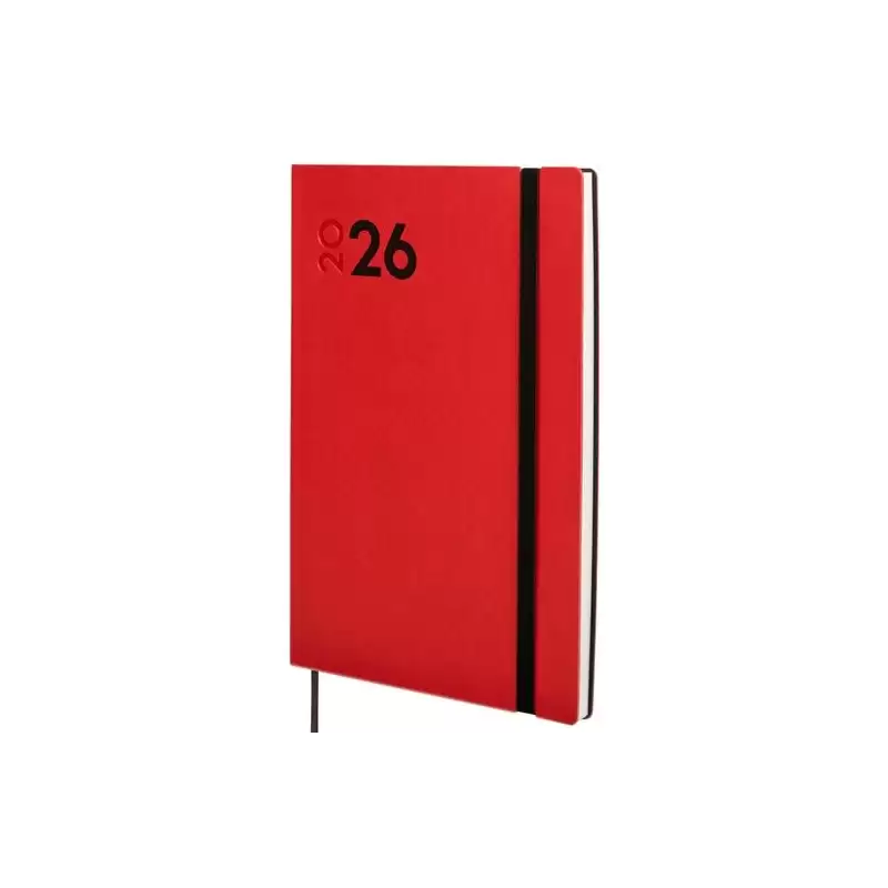 (621123026) FINOCAM AGENDA DYNAMIC MARA Y10-140X204MM SVV TAPA BLANDA ROJO 2026