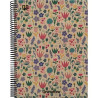 (88502304) GRAFOPLÁS CUADERNO ESPIRAL A4 80H 4X4 90GR KRAFT Y CARTÓN RECICLADO UNINATURE HOLANDA