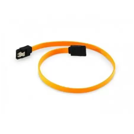 (CSATASK4) 3GO CABLE DATOS SATA LAÑA SEGURIDAD 39CM AMARILLO