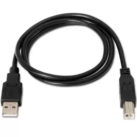 (A101-0005) AISENS CABLE USB 2.0 IMPRESORA TIPO A/M - B/M NEGRO 1