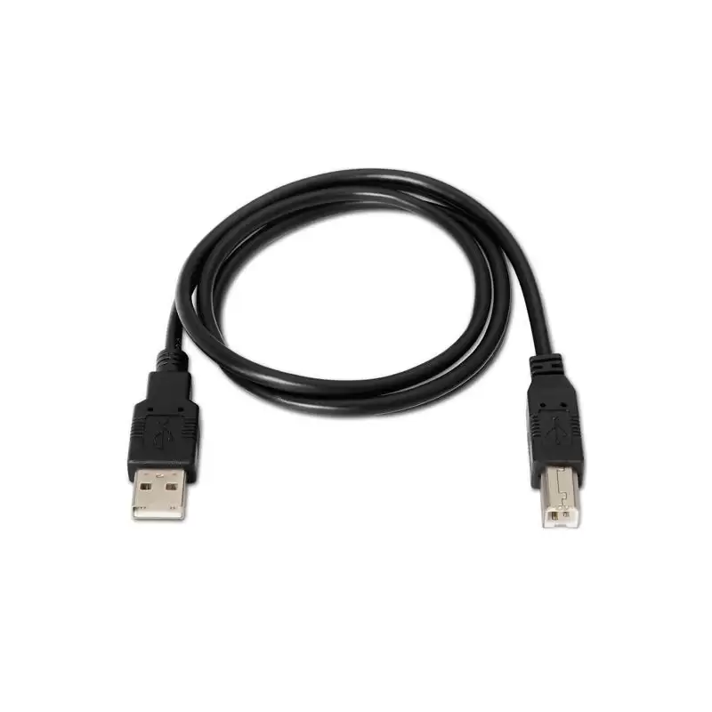 (A101-0008) AISENS CABLE USB 2.0 IMPRESORA TIPO A/M - B/M NEGRO 4