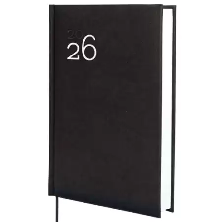 (625165026) FINOCAM AGENDA DYNAMIC MILANO Y10-140X204MM 1DP TAPA DURA NEGRO 2026