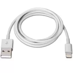 (A102-0035) AISENS CABLE LIGHTNING A USB 2.0 LIGHTNING/M - USB A/M BLANCO 1