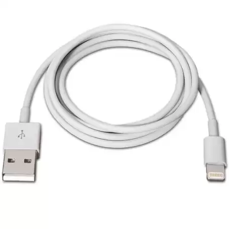 (A102-0036) AISENS CABLE LIGHTNING A USB 2.0 LIGHTNING/M - USB A/M BLANCO 2