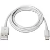 (A102-0036) AISENS CABLE LIGHTNING A USB 2.0 LIGHTNING/M - USB A/M BLANCO 2
