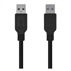 (A105-0446) AISENS CABLE USB 3.0 TIPO A/M - A/M NEGRO 1