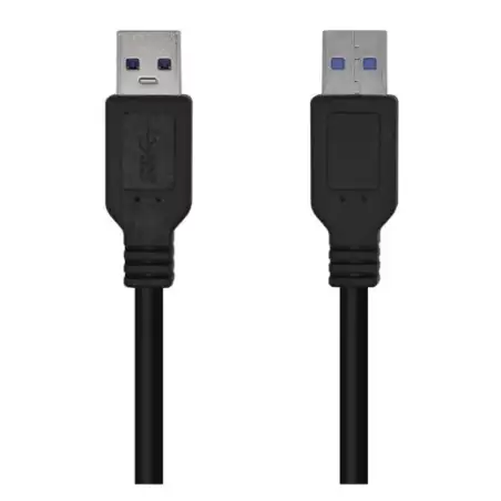 (A105-0446) AISENS CABLE USB 3.0 TIPO A/M - A/M NEGRO 1