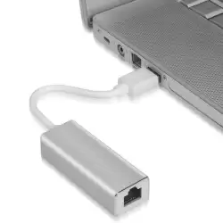 (A106-0049) AISENS CONVERSOR USB 3.0 A ETHERNET GIGABIT 10/100/1000 MBPS 15CM BLANCO