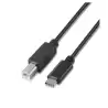 (A107-0054) AISENS CABLE USB 2.0 IMPRESORA 3A TIPO USB-C/M - B/M NEGRO 2