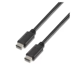 (A107-0055) AISENS CABLE USB 2.0 3A TIPO USB-C/M - C/M 0