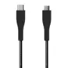 (A107-0350) AISENS CABLE USB 2.0 3A TIPO USB-C/M - B/M NEGRO 2