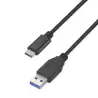 (A107-0450) AISENS CABLE USB 3.1 GEN2 10GBPS 3A TIPO USB-C/M - A/M NEGRO 1