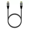 (A107-0671) AISENS CABLE USB 3.2 5A 100W 8K@30HZ TIPO USB-C/M - USB-C/M GRIS 1